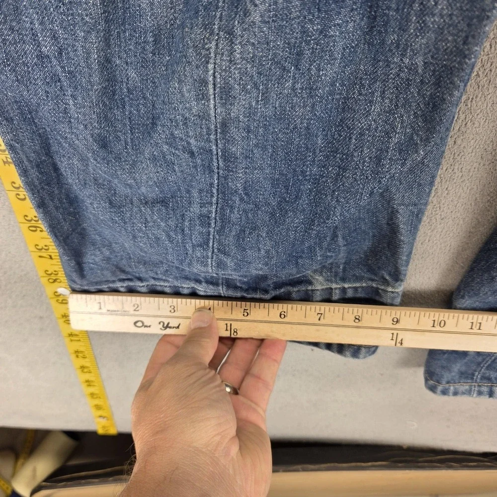 Vintage Levis Engineered Jeans Mens 30x30 Blue Buckle Back One Pocket Twisted